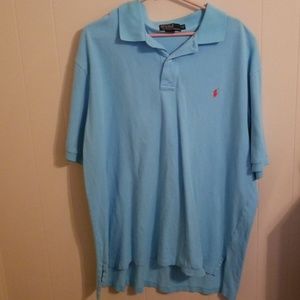 Light blue Ralph Lauren polo
